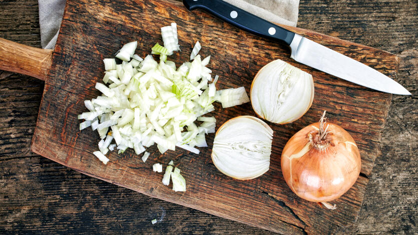 Zwiebelsaft gegen Husten